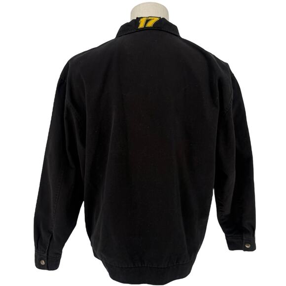 Y2K Vintage DeWalt Racing Matt Kenseth Jacket Zipper Front Lined Team Caliber - Picture 3 of 8